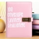 thumbnail image 3 of Money Challenge Budget - Libreta de ahorros para planificador (con candado), 100 sobres, color rosa, 3 of 6