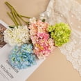 thumbnail image 6 of Fake Hydrangea Artificial Florals DIY Floral Decor Home Decoration with Stems, 6 of 8