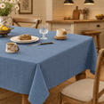 Line Checkered Table Cloth 55x102 Inches Tablecloth Blue - Walmart.com
