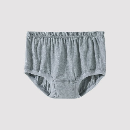 Xysaqa Mens Underwear Womens Plus Size Cotton Underwear Comfortable High Waisted Briefs Breathable Panty Unisex Middle-Aged and Elderly Underwear 2X 3X 4X (1PC)