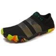 thumbnail image 5 of lnmuld Men Women Five Toe Water Shoes Knit Barefoot Socks for Swim Beach Yoga Cycling Color:Black,Size:37, 5 of 9
