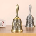thumbnail image 3 of Campana de Mano YONGSHENG de Acero Tallado en Bronce, 3 of 5