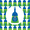 Blue & Green, variant on Lola Products Whisk Broom, Handheld Brush, Durable Bristles, w/ Hang Hole For Easy Storage, 1 Pack