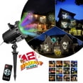 thumbnail image 1 of Christmas Light Projector Outdoor,Holiday Projector Lights With 16 Hd Slides, Waterproof, Remote Control, Timer, Indoor Halloween Projector Lights For Xmas Party Landscape Decorations, 1 of 5