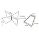 thumbnail image 3 of Camping Box Folding Stand Camping Table Shelf Cooler Stand Outdoor Accessories Portable Storage Fold Rack for Picnic,A, 3 of 5