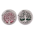 thumbnail image 3 of Perfume Diffuser Brooch, Stress Relief Rust Free Washable Tree Shape Lightweight Diffuser Brooch  For Work, 3 of 8
