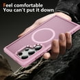 thumbnail image 2 of TECH CIRCLE For Samsung Galaxy S25 Ultra Translucent Back Case 6.9" 2025 Model, Compatible with MagSafe and Magnetic Accessories, Lightweight Slim Case, Shockproof Protective Cute Phone Cover, Pink, 2 of 8
