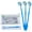 Blue, variant on 100PCs Disposable Dental Mouth Mirrors with Spatula Handle by VASTMED Oral Dental Mirror Plastic Dental Instrument Anti Fog Mouth Glass Mirror for Teeth (Blue, 100PCs)