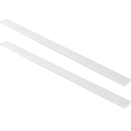 

1 Pair of Measuring Dough Strips Dough Thickness Balance Ruler Cookie Dough Smoother Baking Accessories