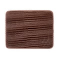 thumbnail image 2 of sunsanly Breathable Cat Litter Mat Double Layer Structure Waterproof Hassle-free Easy to Clean Pocket Design Floor Mat for Home Pet, 2 of 8