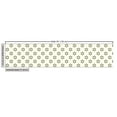 thumbnail image 3 of Ambesonne Floral Fabric by the Yard Upholstery, Minimal Simple Botany Petals, 5 Yards, Sepia and Ivory, 3 of 5