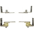 Door Chrome Finish Double Acting Gravity Hinges Hardware w/Hold Open