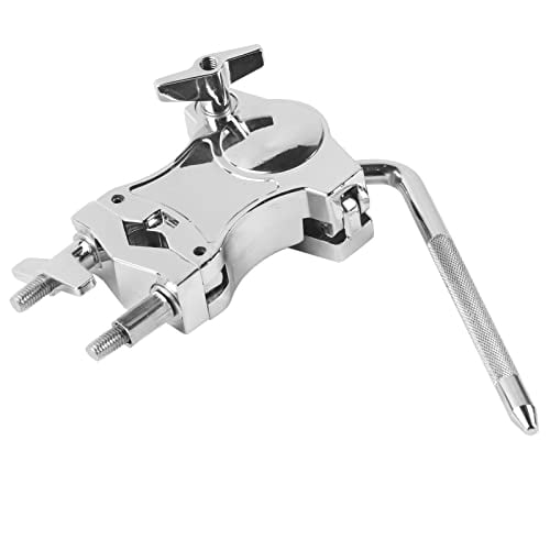 Ensemble de Pinces à Tambour, Support à Clip en Alliage de Zinc, Support de Montage pour Bras Tom, Accessoire pour Tambour, Accessoire pour Instrument à Clip Micro, pour Batteurs