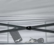 Ozark Trail 12' x 12' Gray Instant Straight Leg Camping Canopy