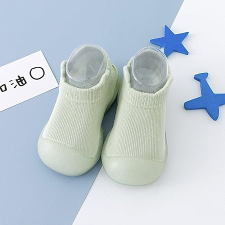 

TOWED22 Cute Shoes For Teen Girls Toddler Kids Baby Boys Girls Shoes Solid Ruffled Soft Soles First Walkers White