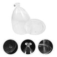 thumbnail image 2 of Glass Clear Display Dome with Base Valentine Preserved Flower Glass Dome Cover, 2 of 6