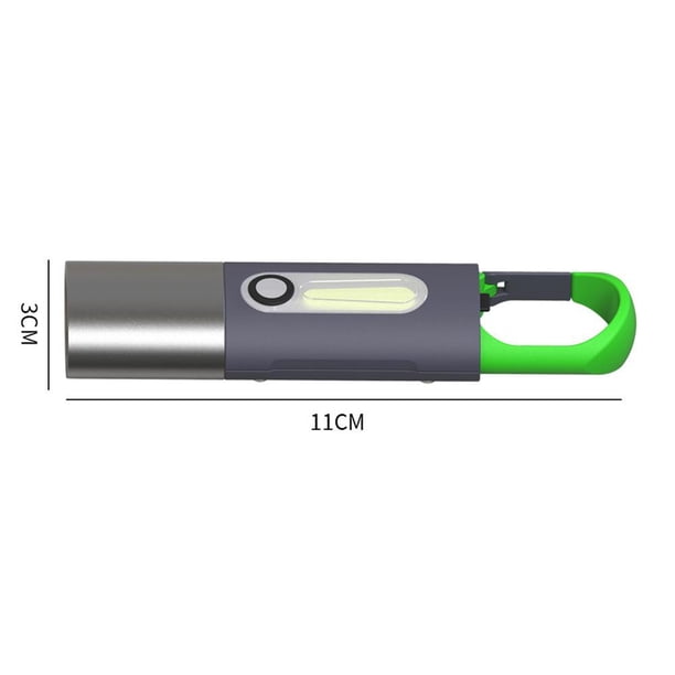 Lámpara Potente Mini LED Llavero Linterna Antorcha de trabajo de bolsillo para acampar al aire libre Likrtyny Para estrenar