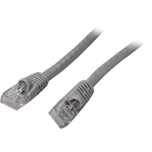 Nippon Labs CAT6MB-100GY 100 ft. Cat 6 Gray UTP Injection Molded Boot Patch Cables