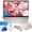 Rose God, variant on HP 14 Laptop Thin & Light, Microsoft Office 365(one year), Intel Quad-Core Processor, 4GB Memory, 128GB Storage, Windows 11 Home (Blue)