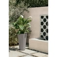 thumbnail image 6 of Veradek Column Series 26" Tall Plastic-Stone Planter - (Gray), 6 of 10