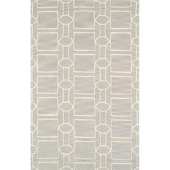 Pasargad Home PBW-2SAM 5x8 Pasargad Home Transitiona Collection Hand-Tufted Vsilk&wool Area Rug- 5' 0' X 8' 0'