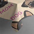 thumbnail image 3 of Dog Mom Rectangle Tablecloth 60"x84",Waterproof Polyester Rectangle Table Cloth, Wipeable Spillproof Polyester Tablecloth for Dining, Camping, Indoor and Outdoor, 3 of 5