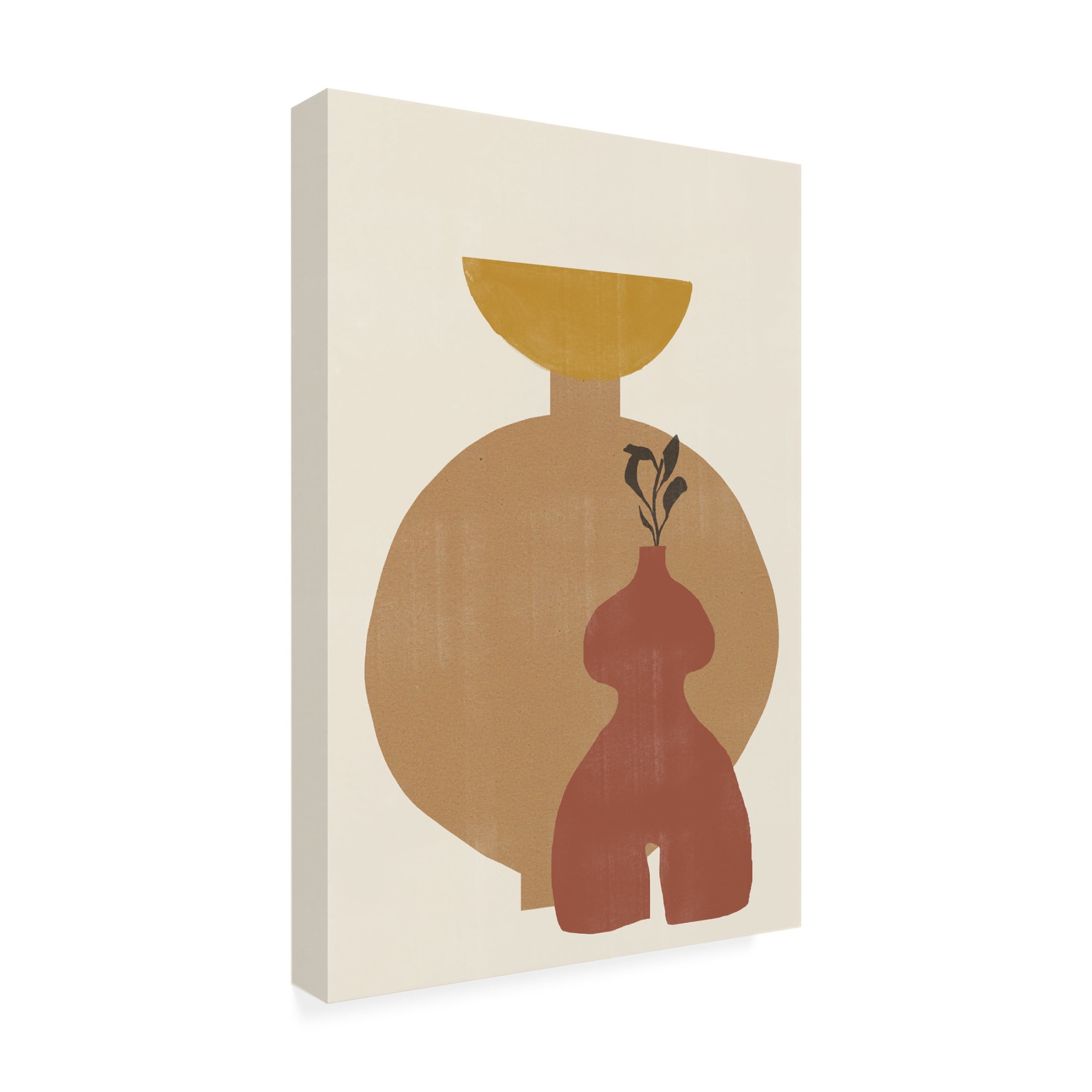 Trademark Fine Art THE MIUUS STUDIO Vase No10 Canvas Wall Art