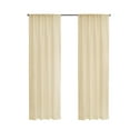 thumbnail image 5 of Whitney Insulated Energy-Saving Sheer Curtain 50" x 72" in Ivory, 5 of 6