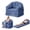 Blue, variant on ICEELF 3-in-1 Folding Sofa Bed, Convertible Boneless Couch with Handle, Floor Lounger Sleeper Chair for Living Room, Bedroom, Gray