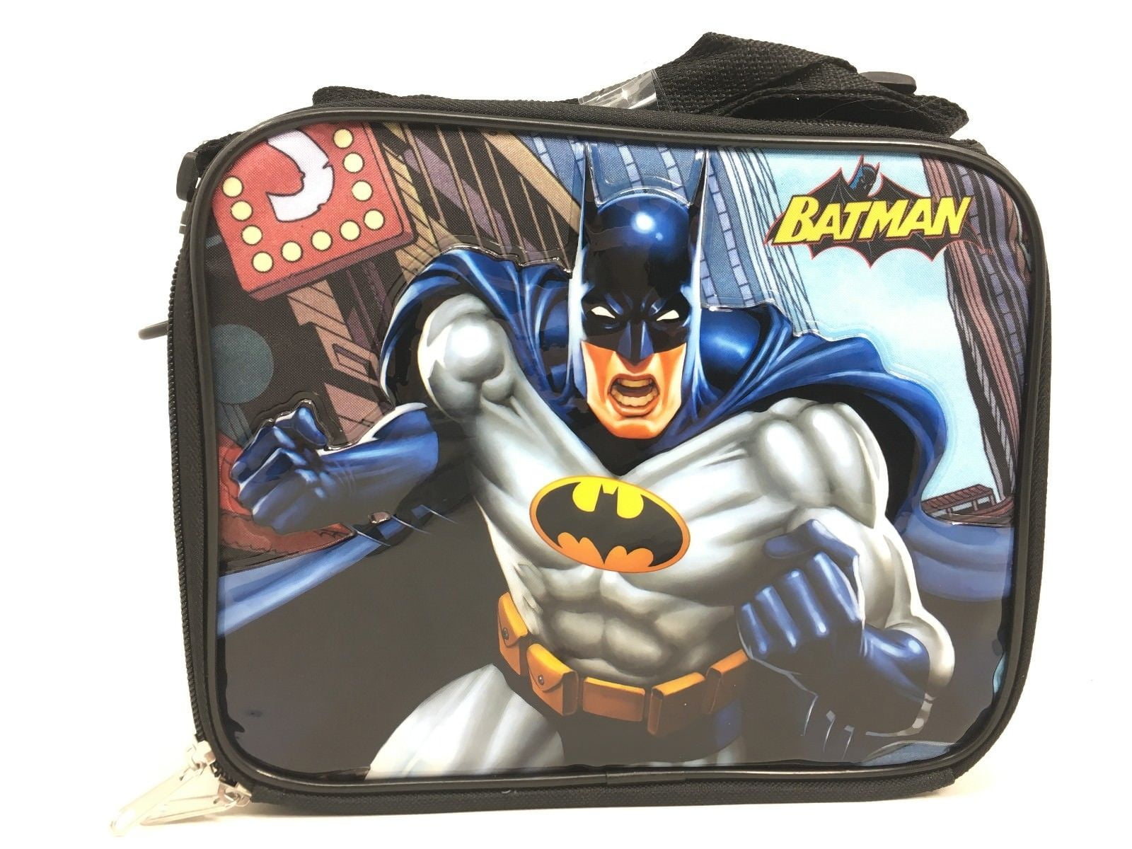 Licensed DC Batman Boys Insulated Lunch Bag/Lunch Box