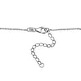 thumbnail image 5 of Pink Zirconia  925 Sterling Silver Rhodium Plated Waterfall Necklace for Women Jewelry Birthday Christmas Gifts Size 18" Ct 5.13, 5 of 6