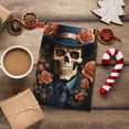 thumbnail image 6 of Gangster Death Skull Gothic Art Drawstring Gift Bag Soft Pouch Reusable Favor Bags for Christmas, Halloween, Candy, Wedding, Birthday, 6 of 7