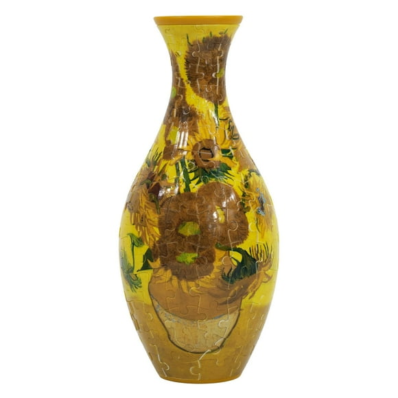 Jarrón Puzzle 3D Hiwhy Sunshine Blossom, 160 piezas