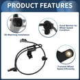 thumbnail image 4 of Unique Bargains ABS Wheel Speed Sensor Front Left ABS Sensor Anti-lock Braking System Sensor No.4683471AF for Chrysler Town & Country 2006-2007, 4 of 7