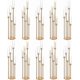 thumbnail image 1 of Centros de mesa de candelabro dorado de 42.5 pulgadas para mesas con candelabros decorativos, set de 10 portavelas de 5 brazos con pantallas acrílicas compatibles con velas LED de 0.9 pulgadas para, 1 of 7