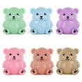 thumbnail image 3 of Beauty Treats Beary-Best Teddy Bear Shaped Lip Balm - Pack of 6 Scented Dome Shaped Lip Balm, 3 of 3