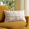 thumbnail image 5 of Better Homes & Gardens Ivory Handcrafted Decorative Pillow, 14" x 14", Abstract Design, 5 of 5