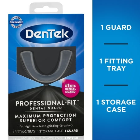 DenTek Professional-Fit Maximum Protection Dental (Best Over The Counter Night Guard For Teeth Grinding)