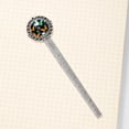 thumbnail image 4 of Butterflies Vintage Silver Lace-Edged Bookmark: a Gift for Readers and Book Lovers, 4 of 5