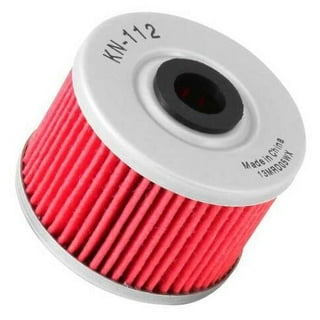 K&N Motorcycle Oil Filter: High Performance, Premium, Designed to be used  with Synthetic or Conventional Oils: Fits Select Honda, Kawasaki, Triumph,  Yamaha Motorcycles, KN-204-1 
