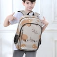 thumbnail image 6 of FORMRS School Backpack 17" Student Travel Bag with Laptop Compartment, Cartoon Bear, 6 of 7