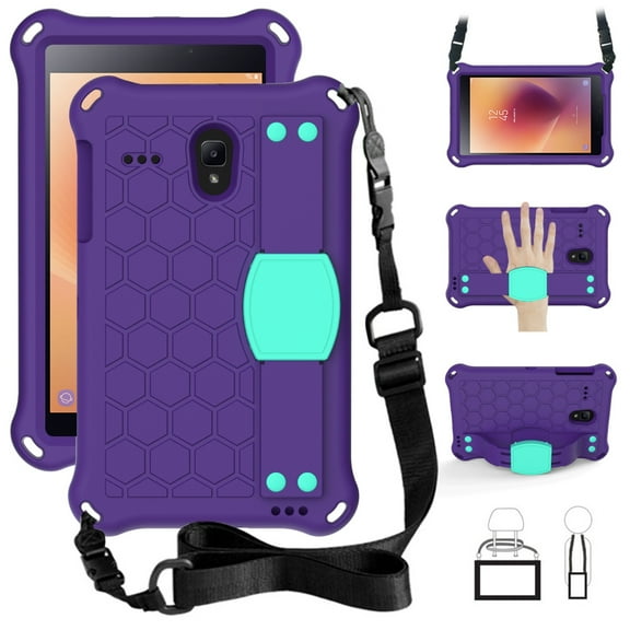 For Samsung Galaxy Tab A 8.0 / T387 Honeycomb Design EVA   PC Four Corner Shockproof Protective