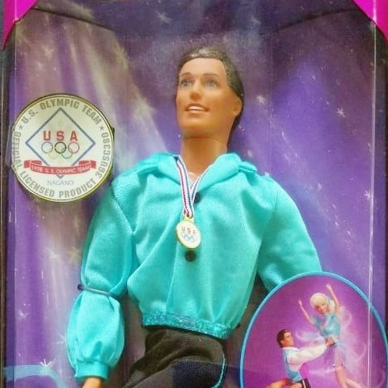 Barbie USA Olympic Skater Ken Doll 1997 Mattel 18502