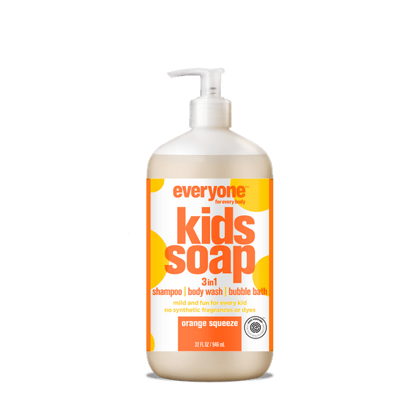 Everyone 3in1 Soap for Kids Orange Squeeze 32 oz.