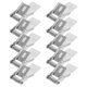 thumbnail image 1 of WEUVEB 10Ud Sujetadores De Resorte De Metal Plata Para Iluminación En Instalación Rápida, 1 of 8