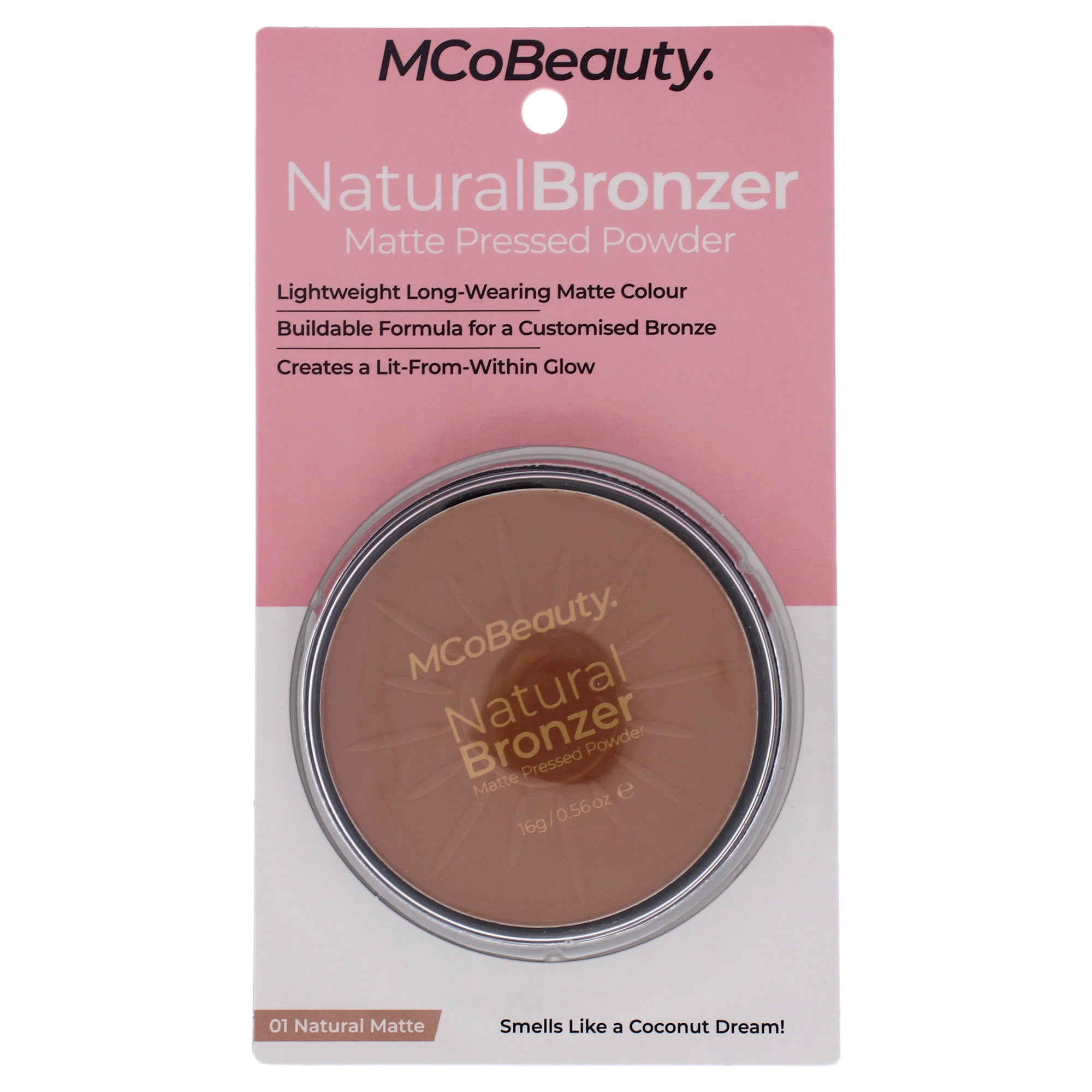 Klappe ballade luge MCoBeauty Natural Bronzer Matte Pressed Powder, 01 Natural Matte, 0.56 oz -  Walmart.com