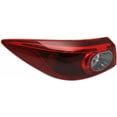 thumbnail image 3 of For Mazda 3 Tail Light Assembly 2014 2015 Pair Driver and Passenger Side | Sedan | Outer | LED Type | Smoke | DOT Certified | MA2804114 + MA2805114, 3 of 4