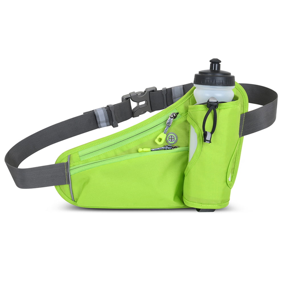 Running Waist Bags Water Bottle Holder Marathon Cycling Belt Bum Bag Storage