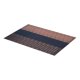 thumbnail image 2 of Mantel individual de PVC lavable, resistente al calor, antideslizante, tejido para mesa de comedor Café, 2 of 9