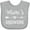 AC-Heather Grey, variant on Inktastic Mimi Valentine Day Grandchild Boys or Girls Baby Bib